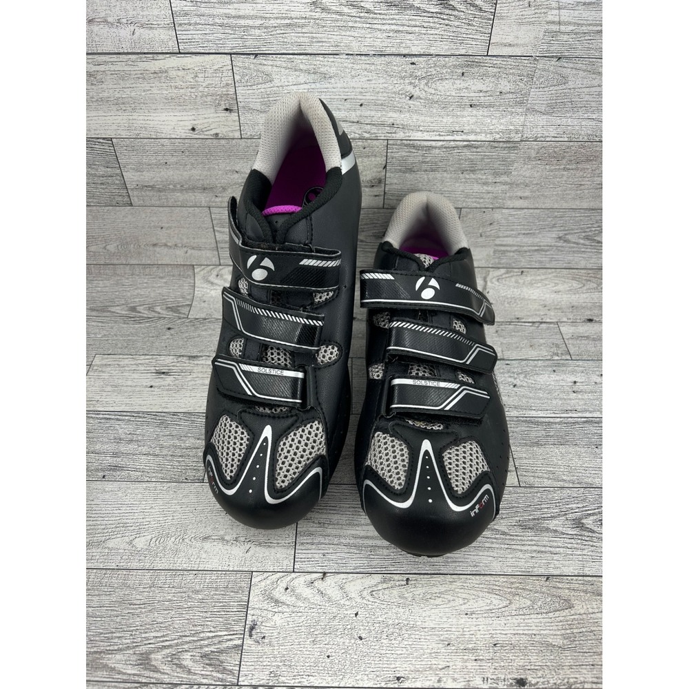 Bontrager Solstice Road WSD Men Cycling Shoes Black Silver 435723 Size 8.5